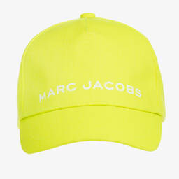 مارك جاكوبس-كاب تينز قطن كانفاس لون أصفر نيون | Childrensalon Outlet