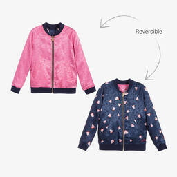 MARC JACOBS-Teen Pink Reversible Jacket  | Childrensalon Outlet