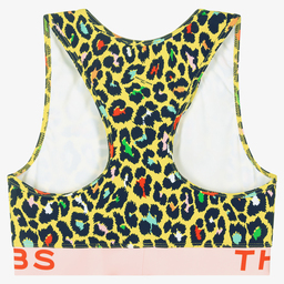 MARC JACOBS-Желтая спортивная майка с животным принтом для подростков | Childrensalon Outlet