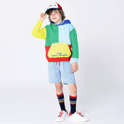 MARC JACOBS-White & Red Leather Trainers | Childrensalon Outlet