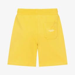 MARC JACOBS-شورت قطن جيرسي لون أصفر | Childrensalon Outlet
