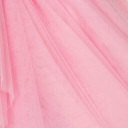 Marchesa Kids Couture-Girls Pink Tulle Bow Dress | Childrensalon Outlet