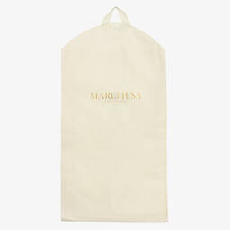 مارشيزا كيدز كوتور-فستان تول بطبقات وكسرات لون أحمر | Childrensalon Outlet