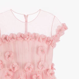 Marchesa Kids Couture-Girls Rosy Floral Sequin Gown | Childrensalon Outlet