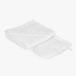 Marie-Chantal-Towel & Wash Mitt Gift Set | Childrensalon Outlet