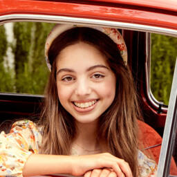 Marlo Kids-Кремовый цветочный ободок для девочек | Childrensalon Outlet