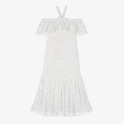 Marlo Kids-Элегантное кремовое кружевное платье для девочек | Childrensalon Outlet