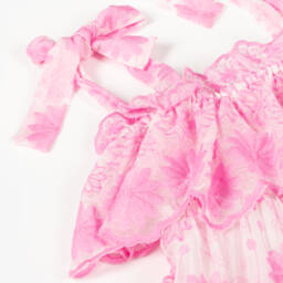Marlo Kids-Girls Floral Organza Maxi Gown | Childrensalon Outlet
