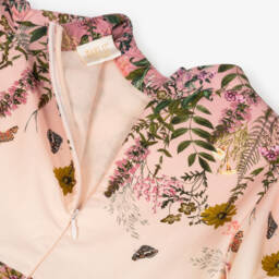 Marlo Kids-Платье из хлопка с розовыми цветами для девочек | Childrensalon Outlet