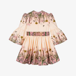 Marlo Kids-Платье из хлопка с розовыми цветами для девочек | Childrensalon Outlet