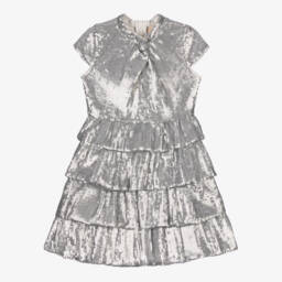 Marlo Kids-Блестящее многослойное платье из тюля для девочек | Childrensalon Outlet