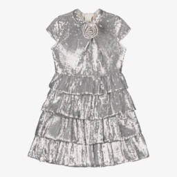Marlo Kids-Блестящее многослойное платье из тюля для девочек | Childrensalon Outlet