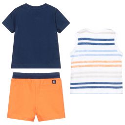 Mayoral-Комплект с топом и шортами (3 предмета) | Childrensalon Outlet