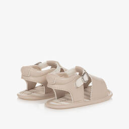 Mayoral Для новорожденных-Baby Beige Pre-Walker Sandals | Childrensalon Outlet