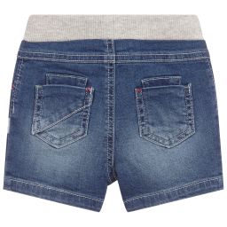 Mayoral Для новорожденных-Baby Blue Denim Shorts | Childrensalon Outlet