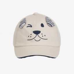 مايورال-كاب قطن تويل لون بيج للمواليد | Childrensalon Outlet