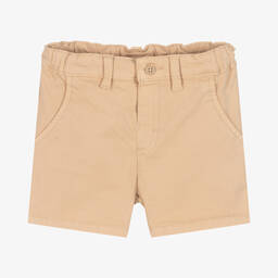 Mayoral-Бежевые хлопковые шорты чинос | Childrensalon Outlet