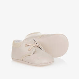 Mayoral Newborn-Baby Boys Beige Pre-Walker Shoes | Childrensalon Outlet