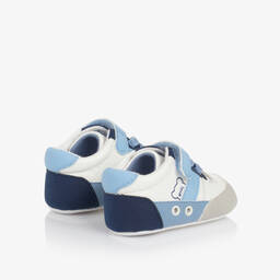 Mayoral Newborn-Baby Boys Blue Pre-Walker Trainers | Childrensalon Outlet