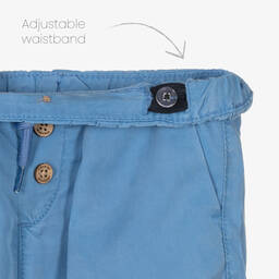 Mayoral-Baby Boys Blue Shorts  | Childrensalon Outlet