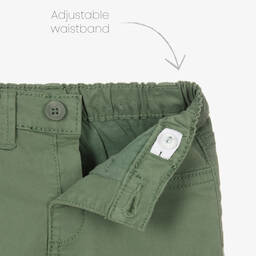 Mayoral Для новорожденных-Зеленые брюки чинос для малышей | Childrensalon Outlet