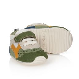 Mayoral Newborn-Baby Boys Green Trainers | Childrensalon Outlet