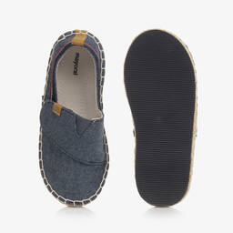 Mayoral-Baby Boys Navy Blue Canvas Espadrilles | Childrensalon Outlet
