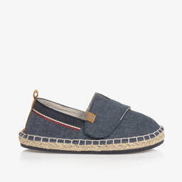 Mayoral-Baby Boys Navy Blue Canvas Espadrilles | Childrensalon Outlet