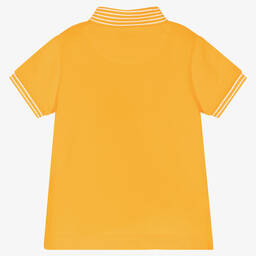 مايورال-توب بولو قطن مستدام بيكيه لون برتقالي | Childrensalon Outlet