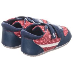 Mayoral Для новорожденных-Baby Boys Red & Blue Trainers | Childrensalon Outlet