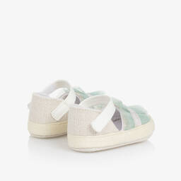 Mayoral Для новорожденных-Baby Girls Beige Pre-Walker Shoes | Childrensalon Outlet