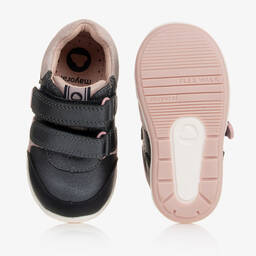 Mayoral-Сине-розовые кроссовки-пинетки | Childrensalon Outlet