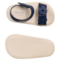 Mayoral Newborn-Baby Girls Blue Sandals | Childrensalon Outlet