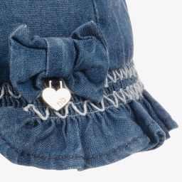 Mayoral Для новорожденных-Голубая панама для малышек | Childrensalon Outlet