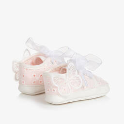 Mayoral Для новорожденных-Baby Girls Broderie Anglaise Pre-Walkers | Childrensalon Outlet
