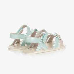 Mayoral-Зеленые сандалии-пинетки | Childrensalon Outlet