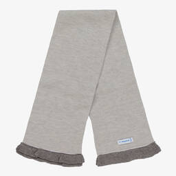 مايورال-طقم قبعة مزيج فيسكوز محبوك لون رمادي للمولودات | Childrensalon Outlet