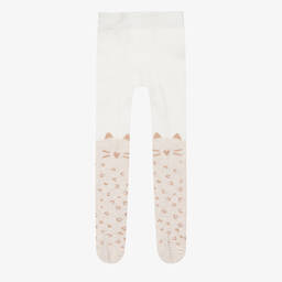 Mayoral-Кремовые хлопковые колготки для малышек | Childrensalon Outlet