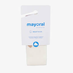 Mayoral-Кремовые хлопковые колготки для малышек | Childrensalon Outlet