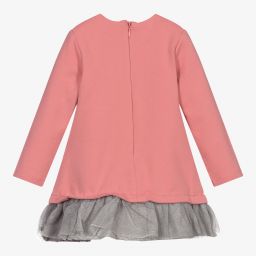 Mayoral Для новорожденных-Розовое платье с медвежатами для девочек | Childrensalon Outlet