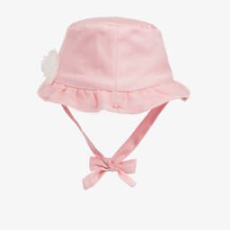 Mayoral-Розовая хлопковая панама | Childrensalon Outlet