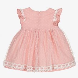 Mayoral Newborn-Baby Girls Pink Dress Set | Childrensalon Outlet