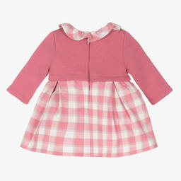 Mayoral Для новорожденных-Розовое платье и колготки для малышек | Childrensalon Outlet