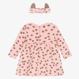 Mayoral Для новорожденных-Розовое платье и повязка на голову для малышек | Childrensalon Outlet