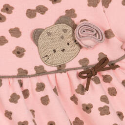 Mayoral Для новорожденных-Розовое платье и повязка на голову для малышек | Childrensalon Outlet