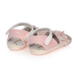 Mayoral Newborn-Baby Girls Pink Espadrilles  | Childrensalon Outlet