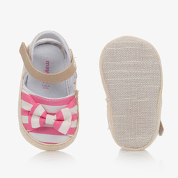 Mayoral Newborn-Baby Girls Pink Espadrilles | Childrensalon Outlet
