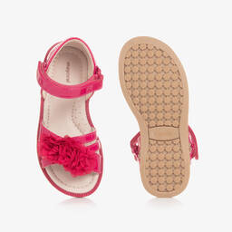 Mayoral-Baby Girls Pink Flower Sandals | Childrensalon Outlet