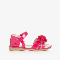 Mayoral-Baby Girls Pink Flower Sandals | Childrensalon Outlet