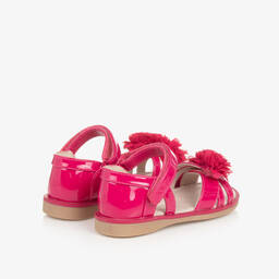 Mayoral-Baby Girls Pink Flower Sandals | Childrensalon Outlet